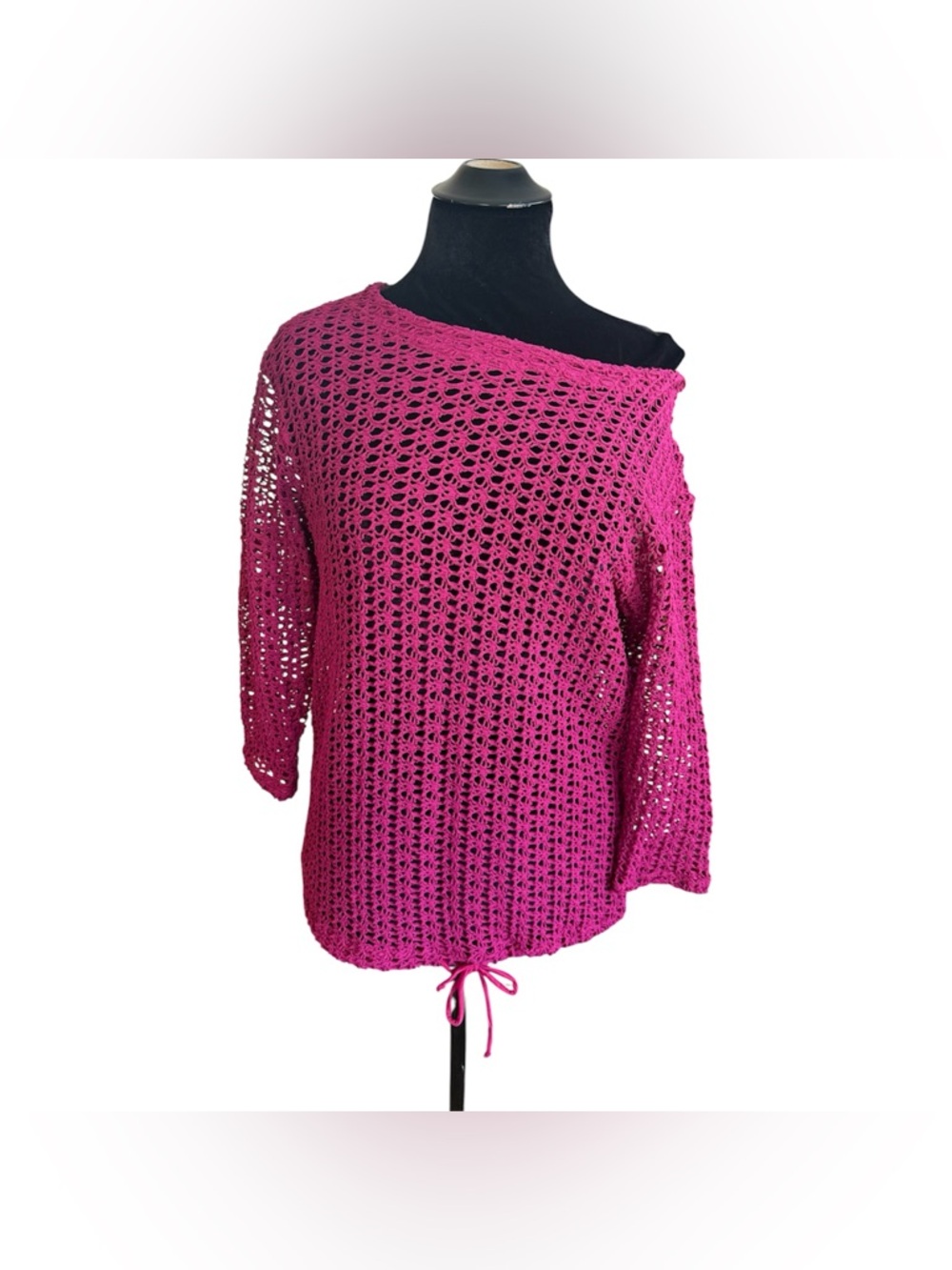 1998 Victoria’s Secret Crochet Beach Coverup